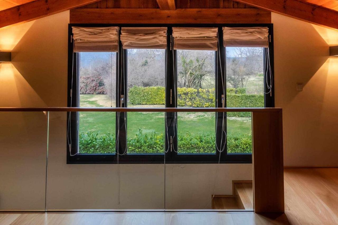 Villa LA SOLFA casa aislada con piscina y amplio jardín Les Preses Exterior foto
