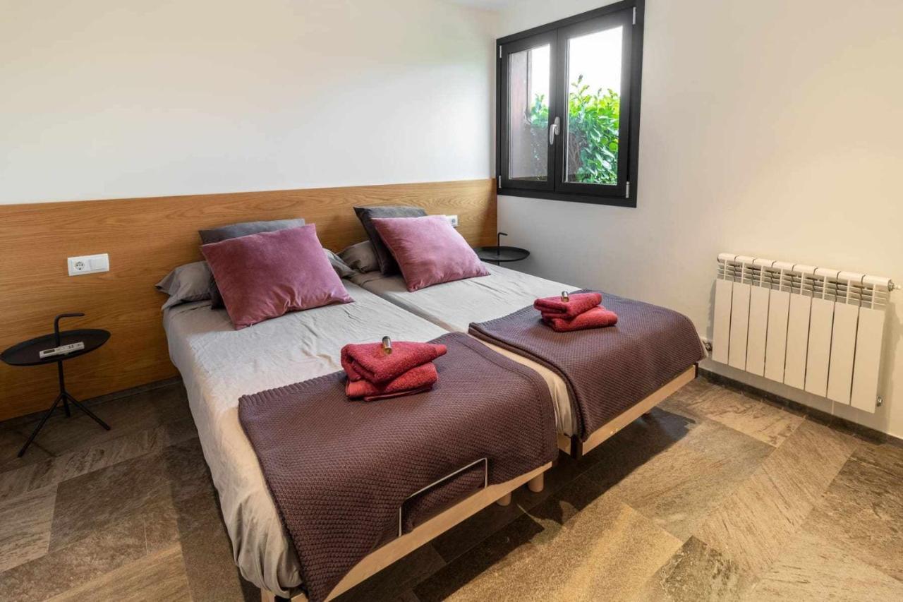 Villa LA SOLFA casa aislada con piscina y amplio jardín Les Preses Exterior foto